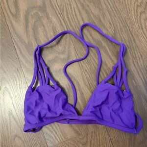 Purple ACACIA bikini top